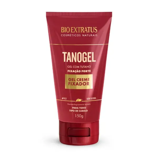 1421 - Gel Creme Tanogel Radical Fixacao Forte 150g Bio Extratus